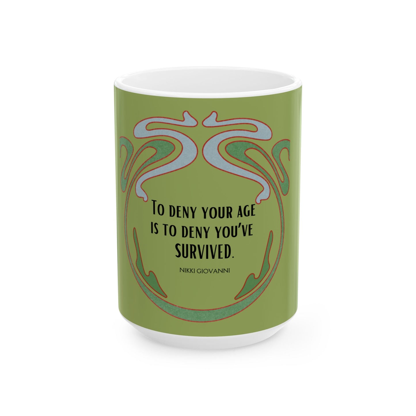 Nikki Giovanni Tribute Mug, Literary Gift
