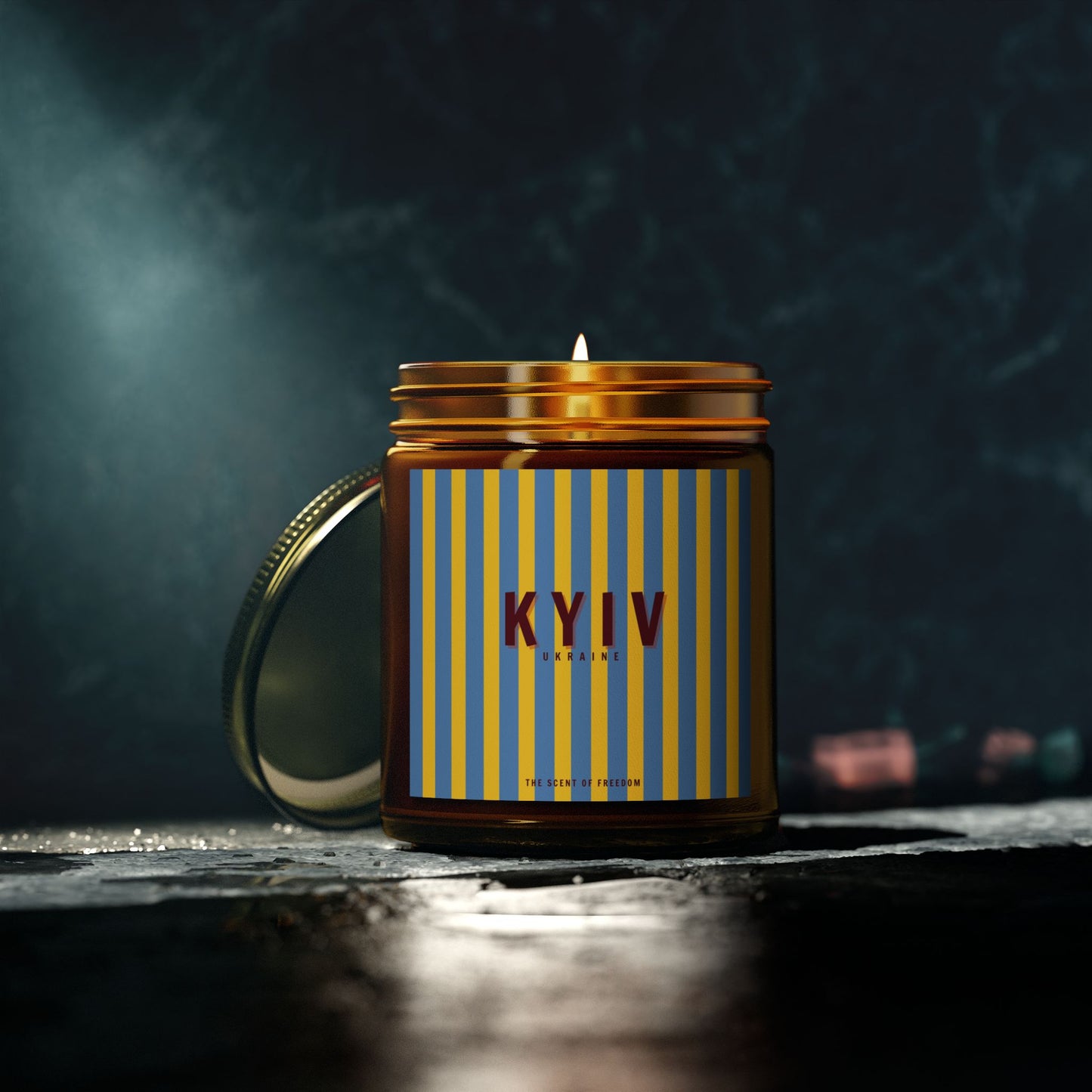 Scented Candle - KYIV Scent of Freedom - Fraiser Fir