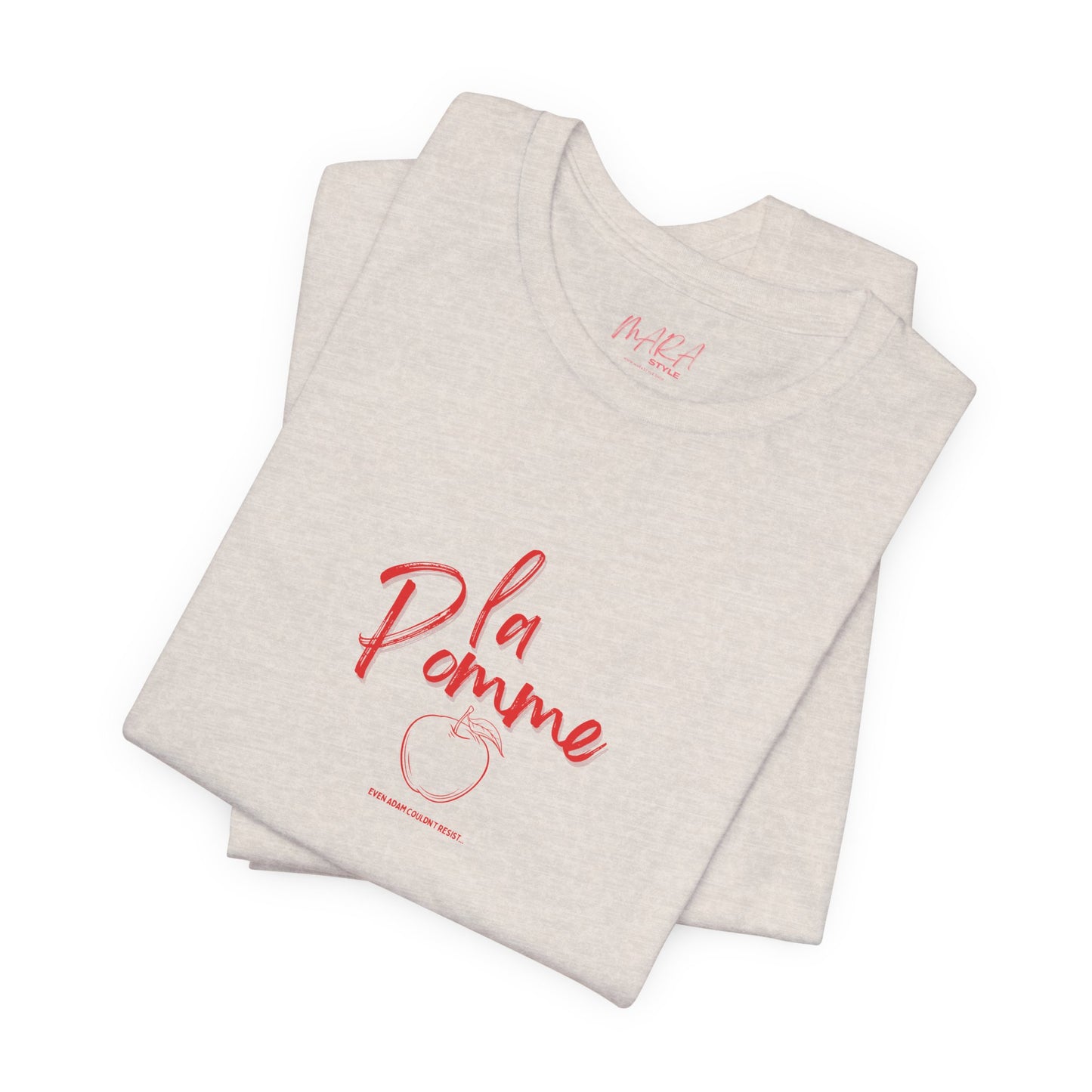 La Pomme Ladies Tee, French Preppy