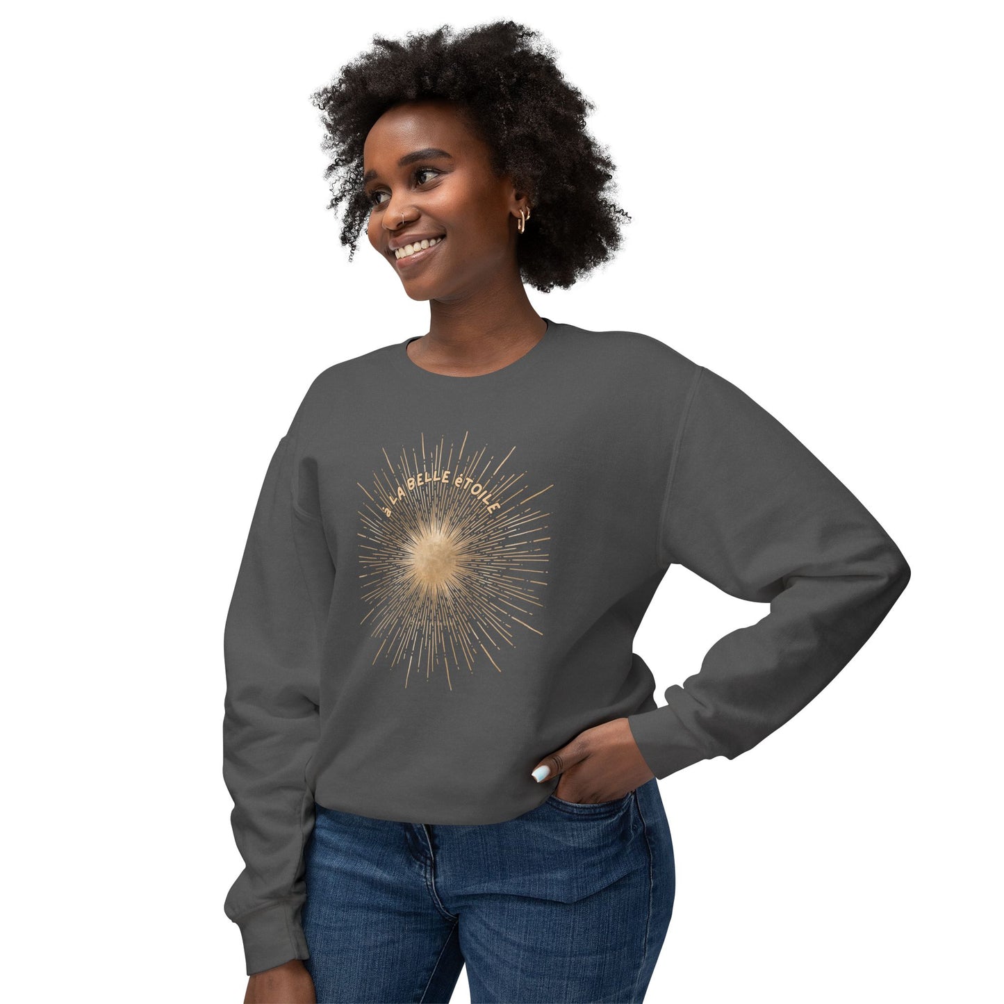 Sparkly Make a Wish Sweatshirt, 'à la belle étoile'