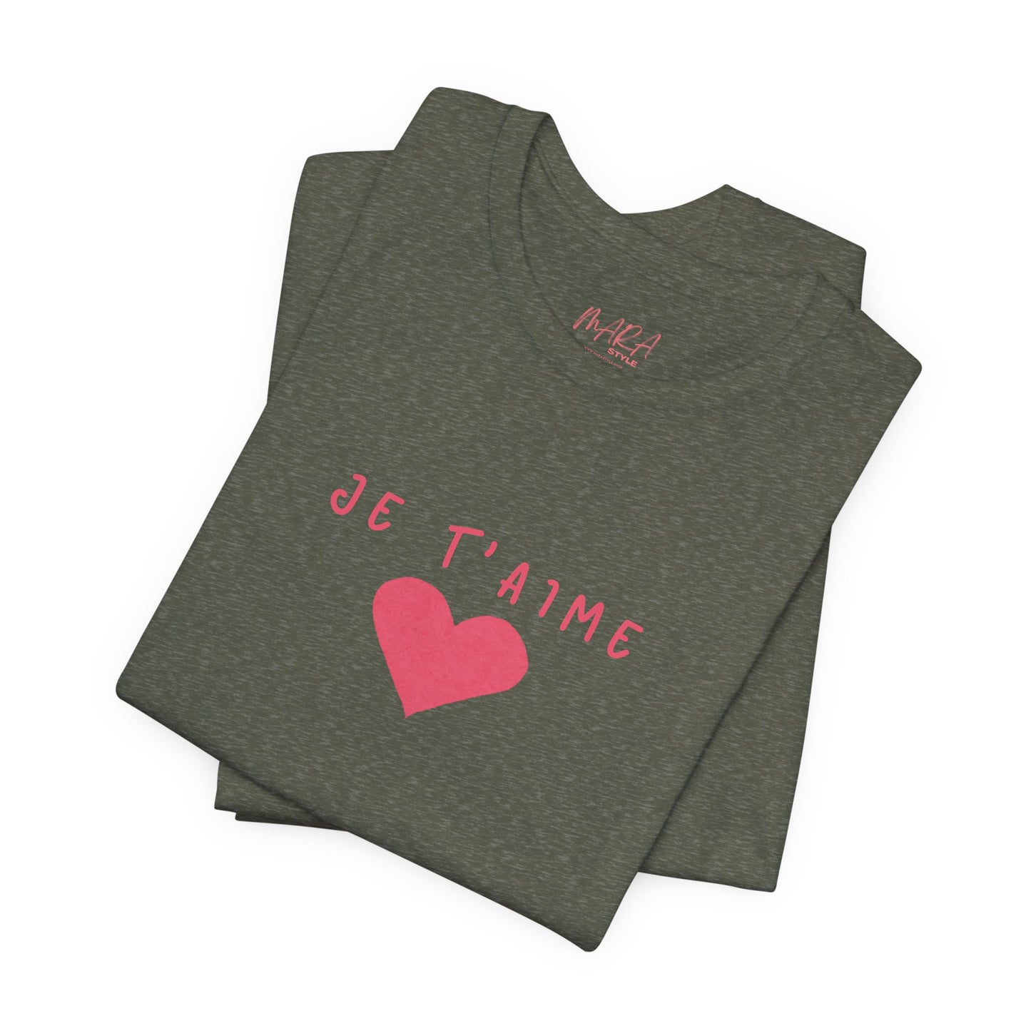 French Graphic Tee - Je T'aime T-Shirt