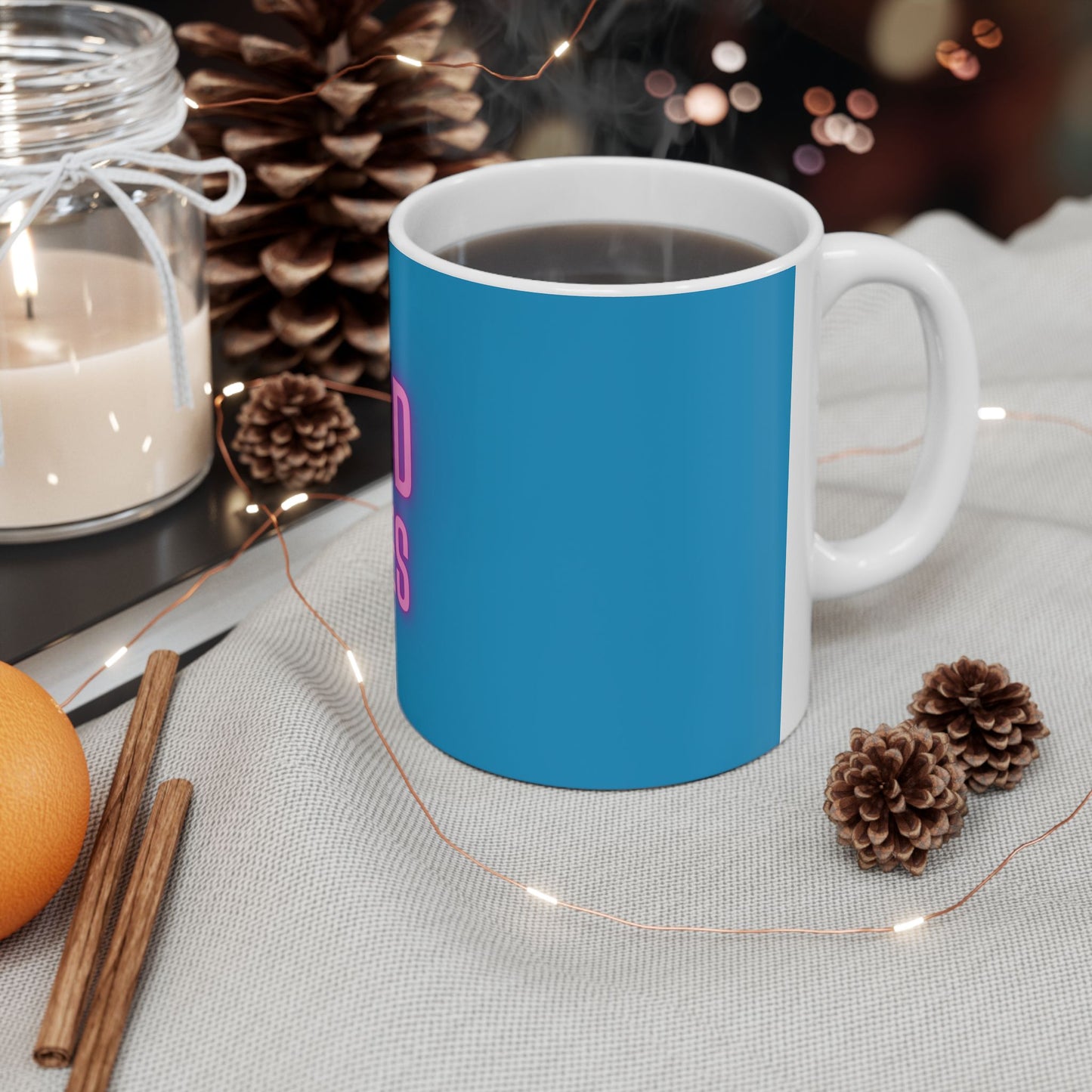Bold Good Vibes Only Mug