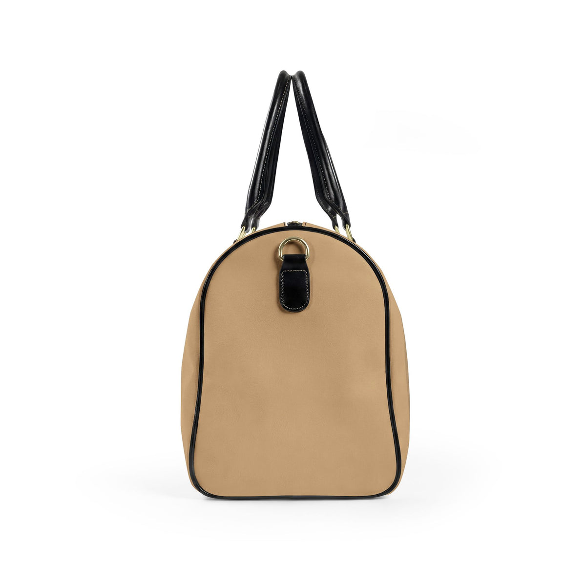 PARIS Je T'aime Faux Leather Travel Bag – Chic TAN Weekender Duffle