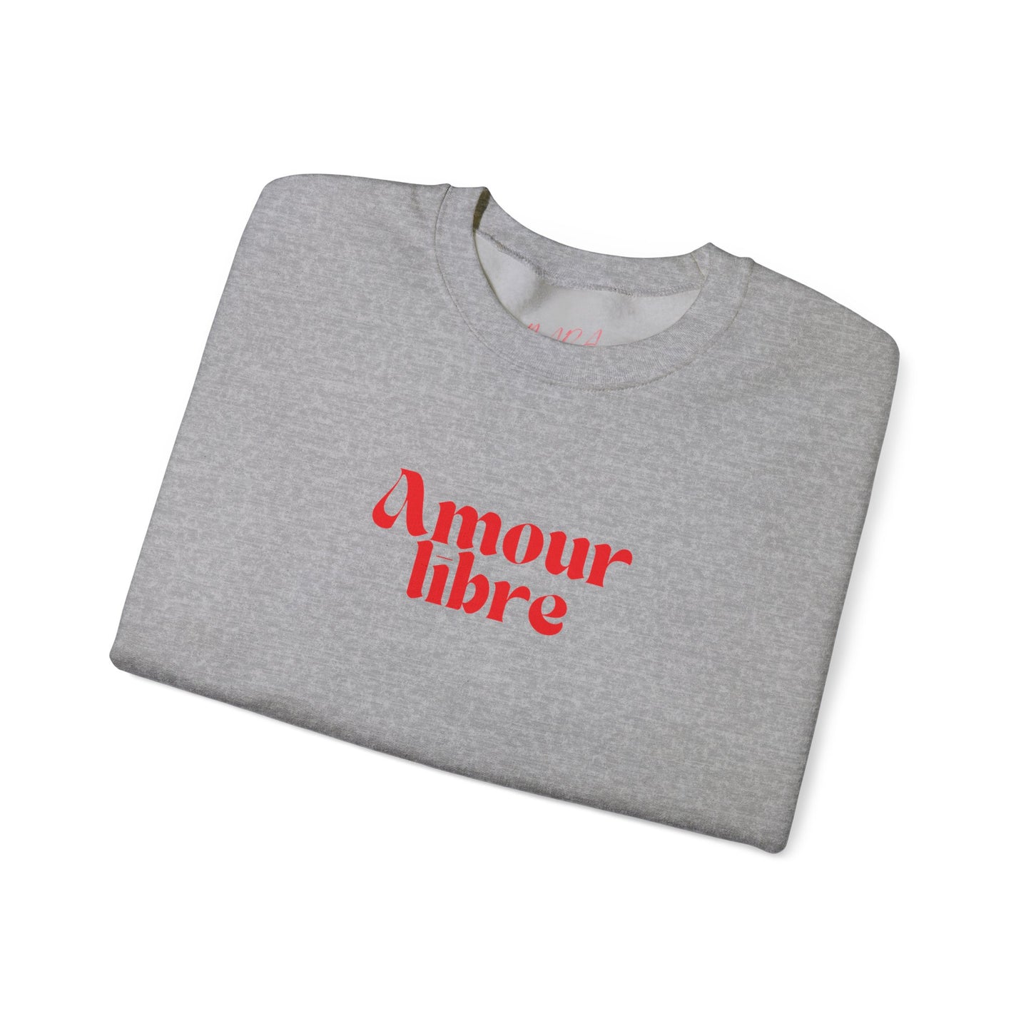 Amour Libre -Free Love Sweatshirt, French Preppy