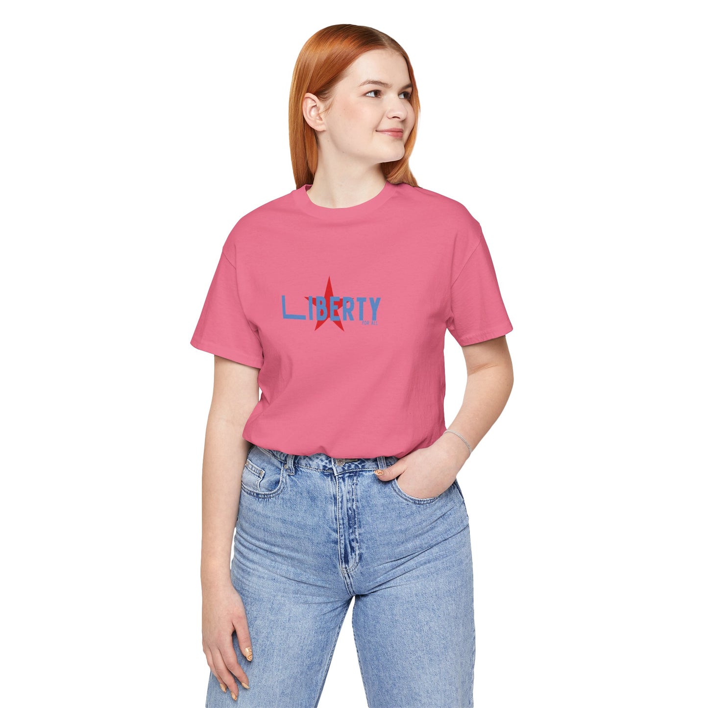 Liberty For All Graphic Tee - American Freedom