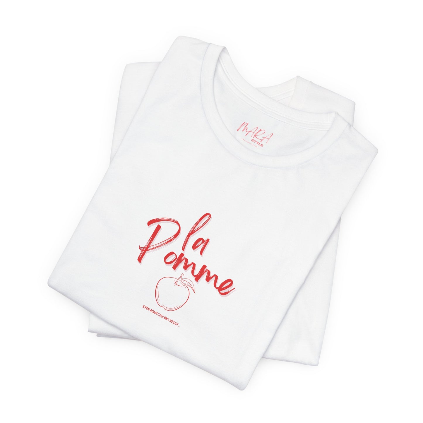 La Pomme Ladies Tee, French Preppy
