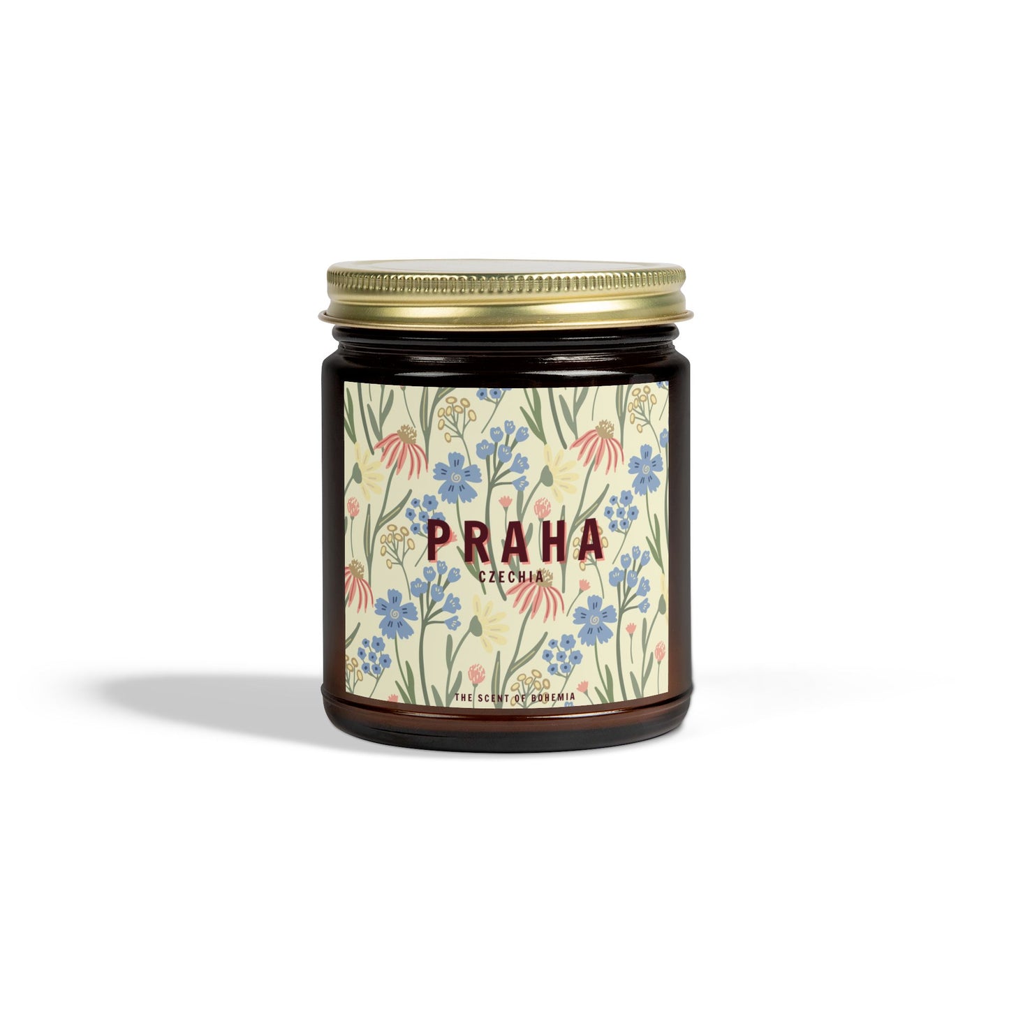 The Scent of Bohemia, PRAHA Scented Candle, Midnight Blackberry