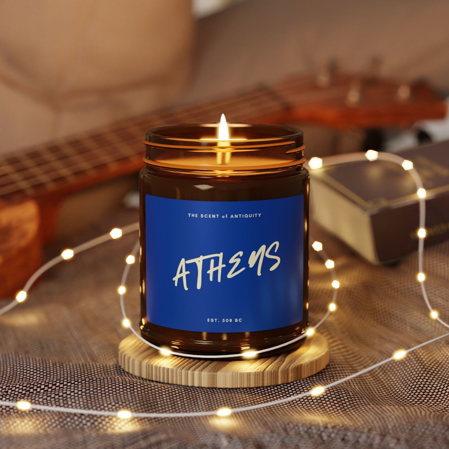 ATHENS "Scent of Antiquity" Soy Candle