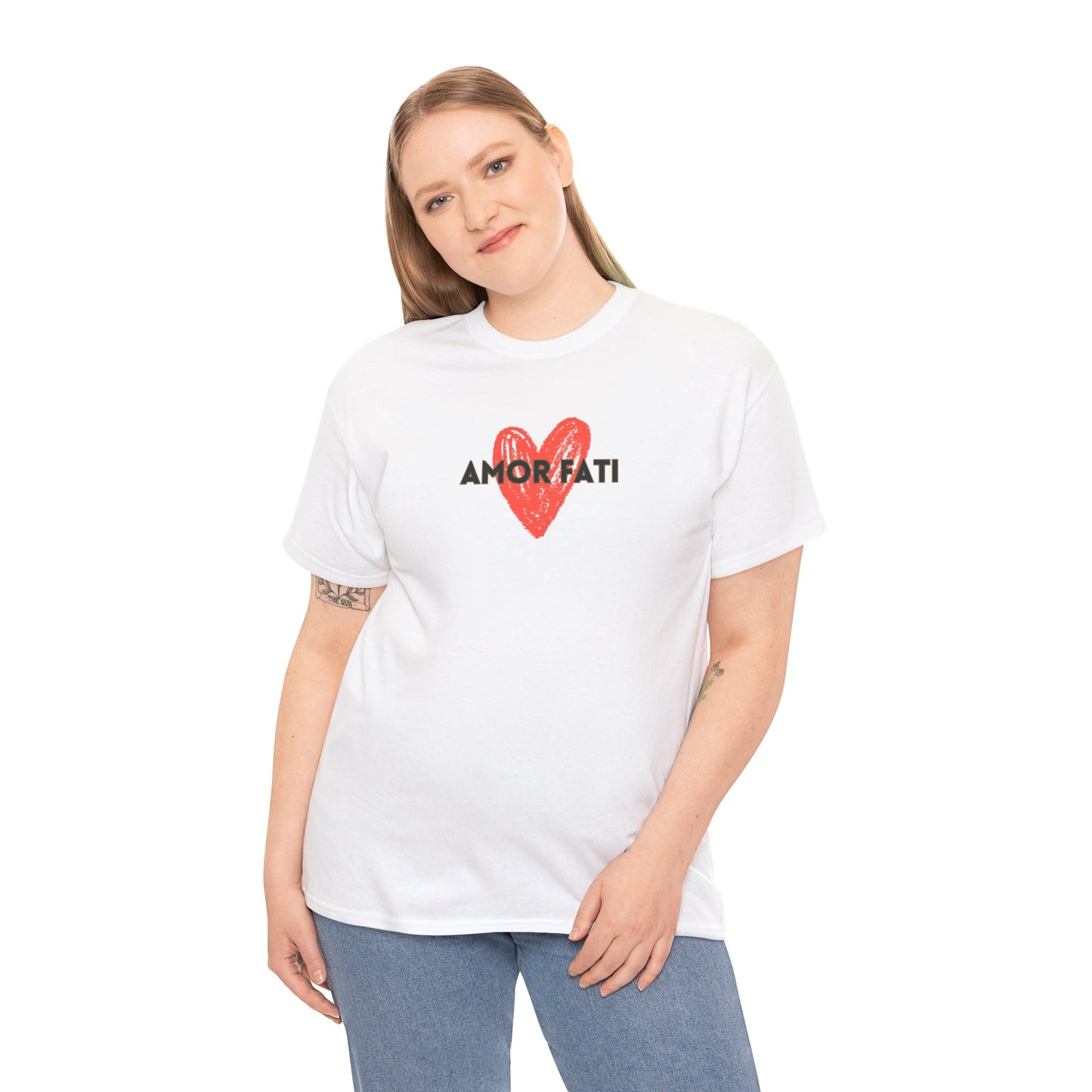 Amor Fati Unisex T-Shirt, Heavy Cotton Tee