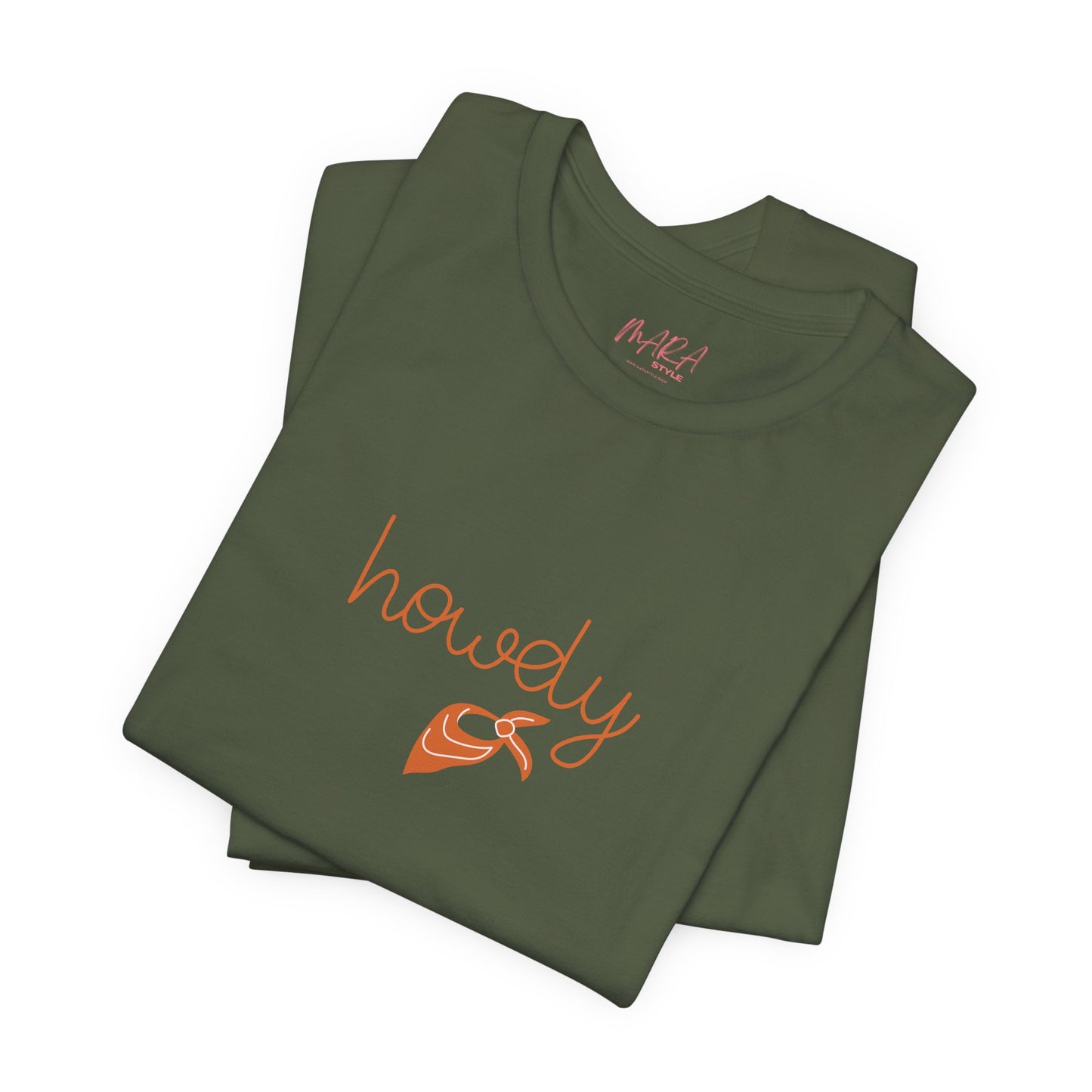 Cowgirl "HOWDY" Ladies Tee