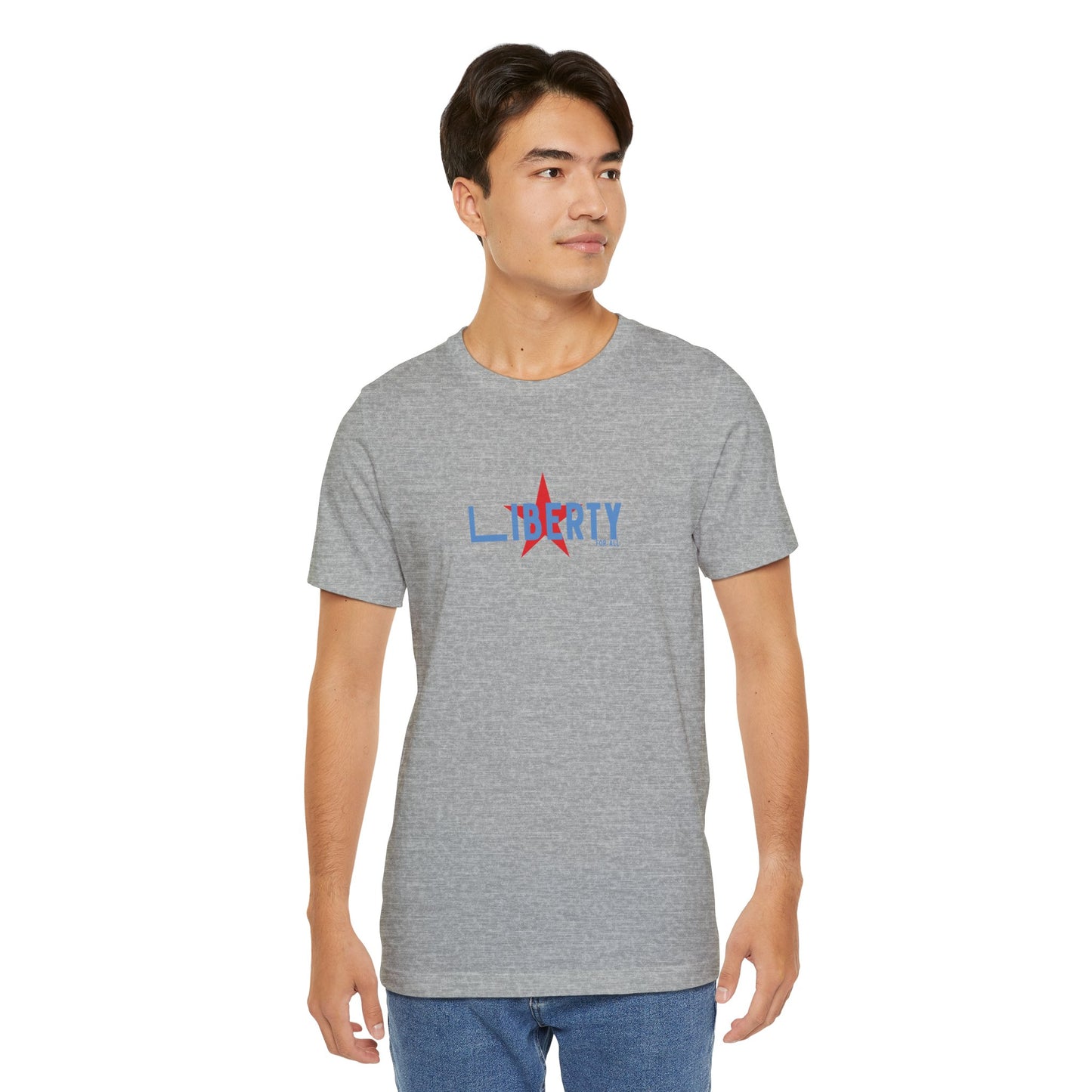 Liberty For All Graphic Tee - American Freedom