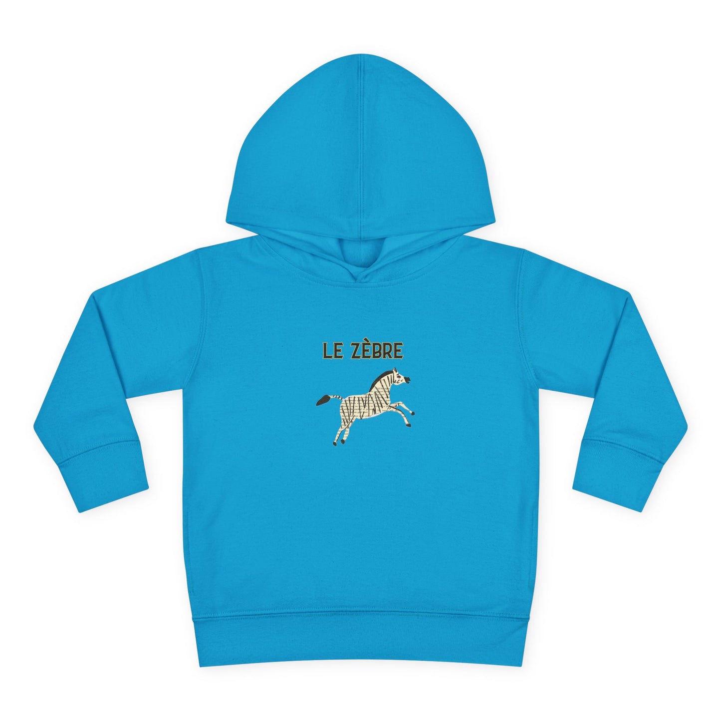 Le Zèbre Toddler Fleece Hoodie, Pullover Hoodie