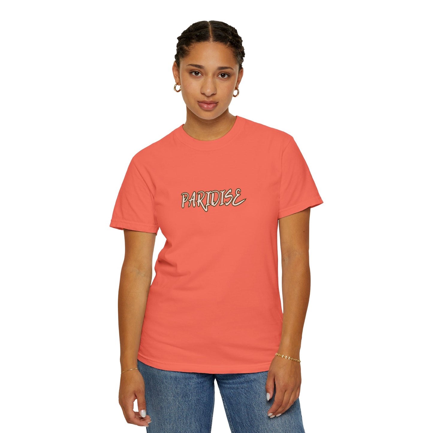 PARADISE Unisex Garment-Dyed T-Shirt, Cool Graphic T-Shirt