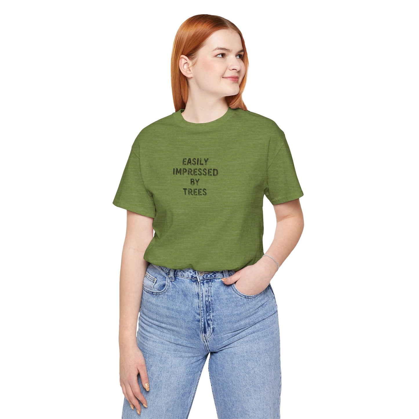 Nature Lover Unisex Jersey Short Sleeve Tee, GREEN Hues