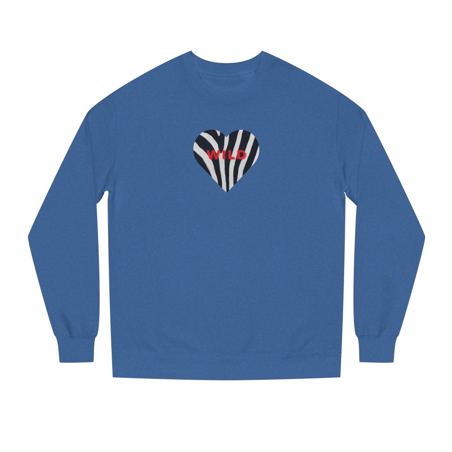 WILD Heart ZEBRA Sweatshirt