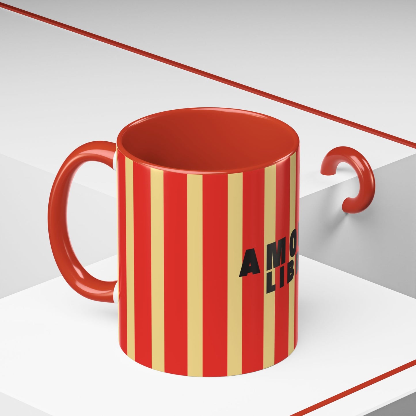 Amour Libre Graphic Coffee Cup