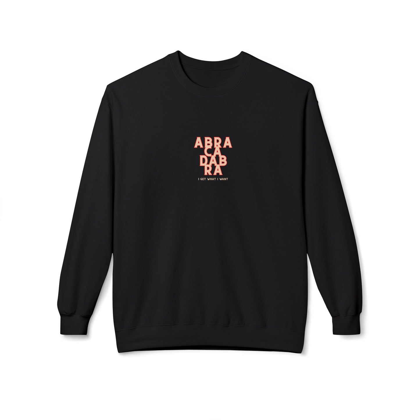ABRACADABRA Fleece Sweatshirt, Halloween shirt