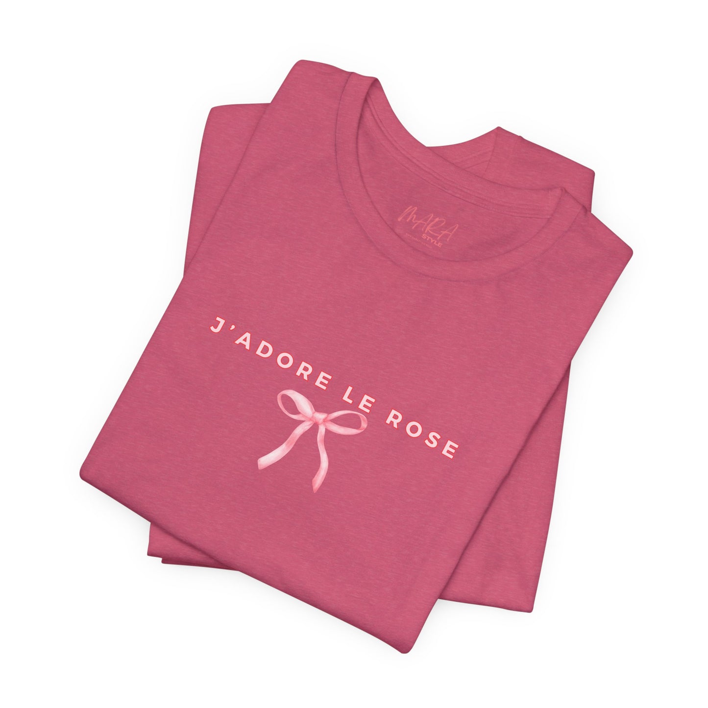 Pink Lover Ladies Tee | J'adore le rose | I LOVE PINK