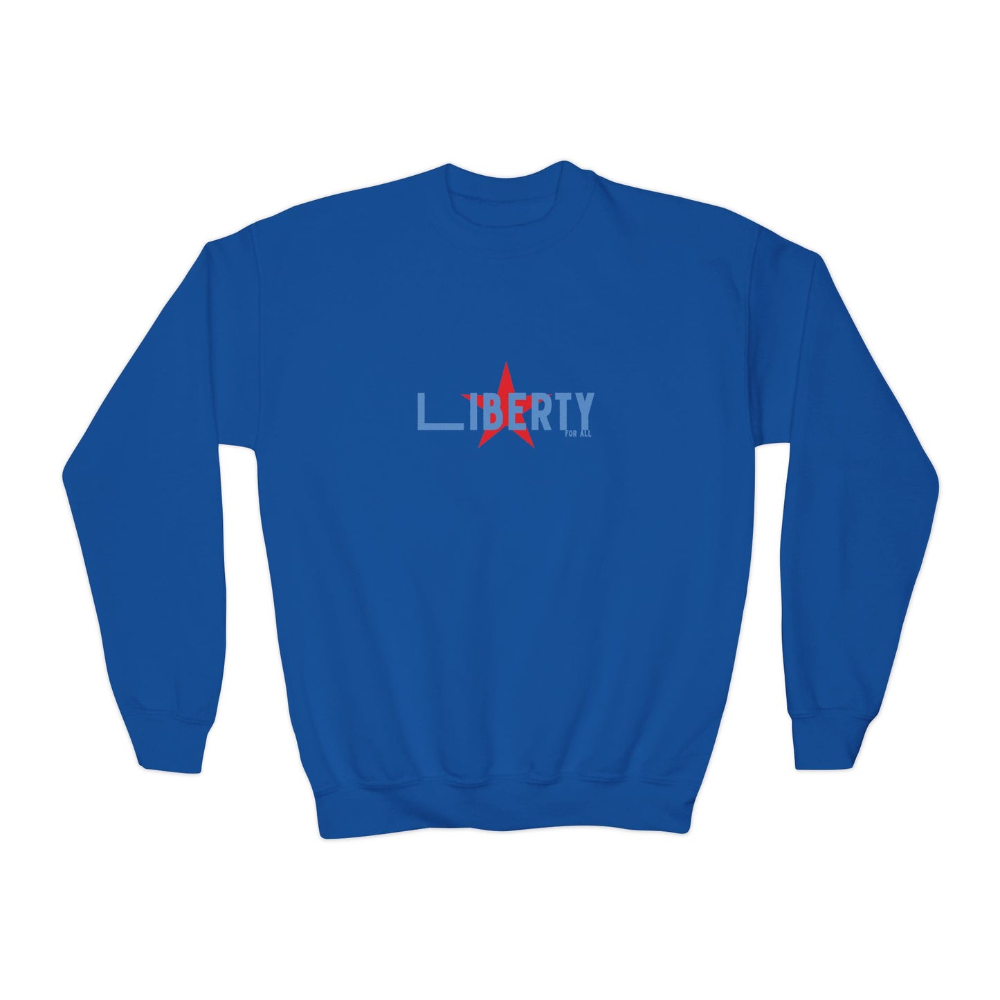 LIBERTY Star Youth Crewneck Sweatshirt