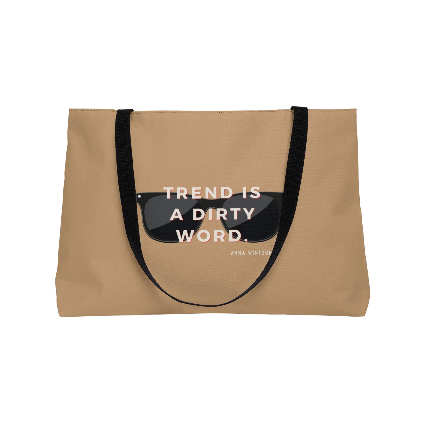 Fashionista Oversized Tote, Anna Wintour Quote