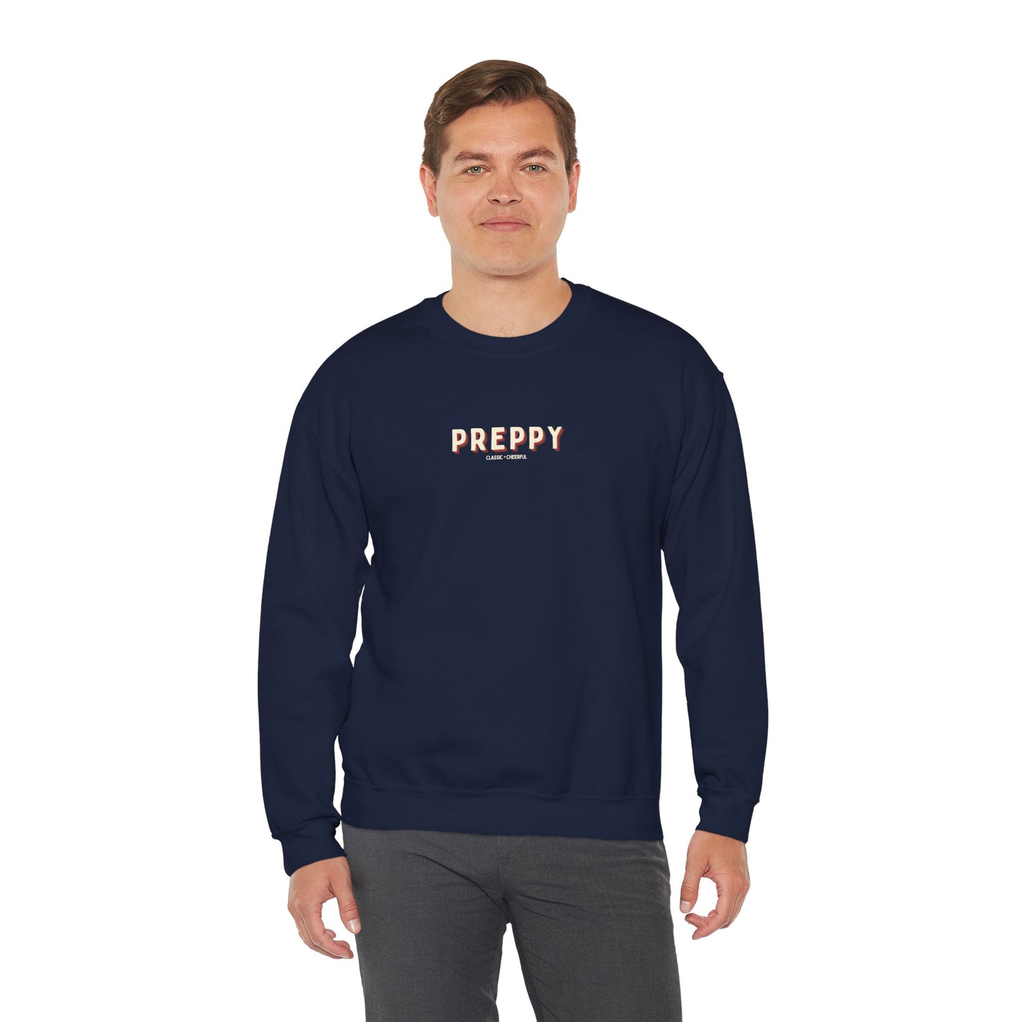 Classic Preppy Sweatshirt
