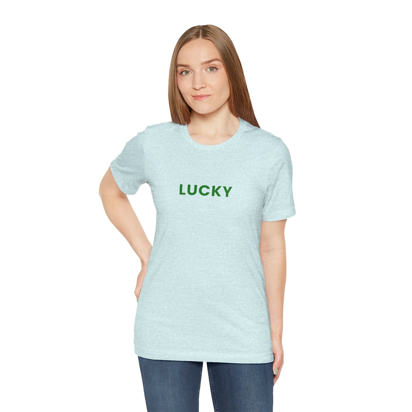 LUCKY Green Tee, St. Patrick's Day Shirt
