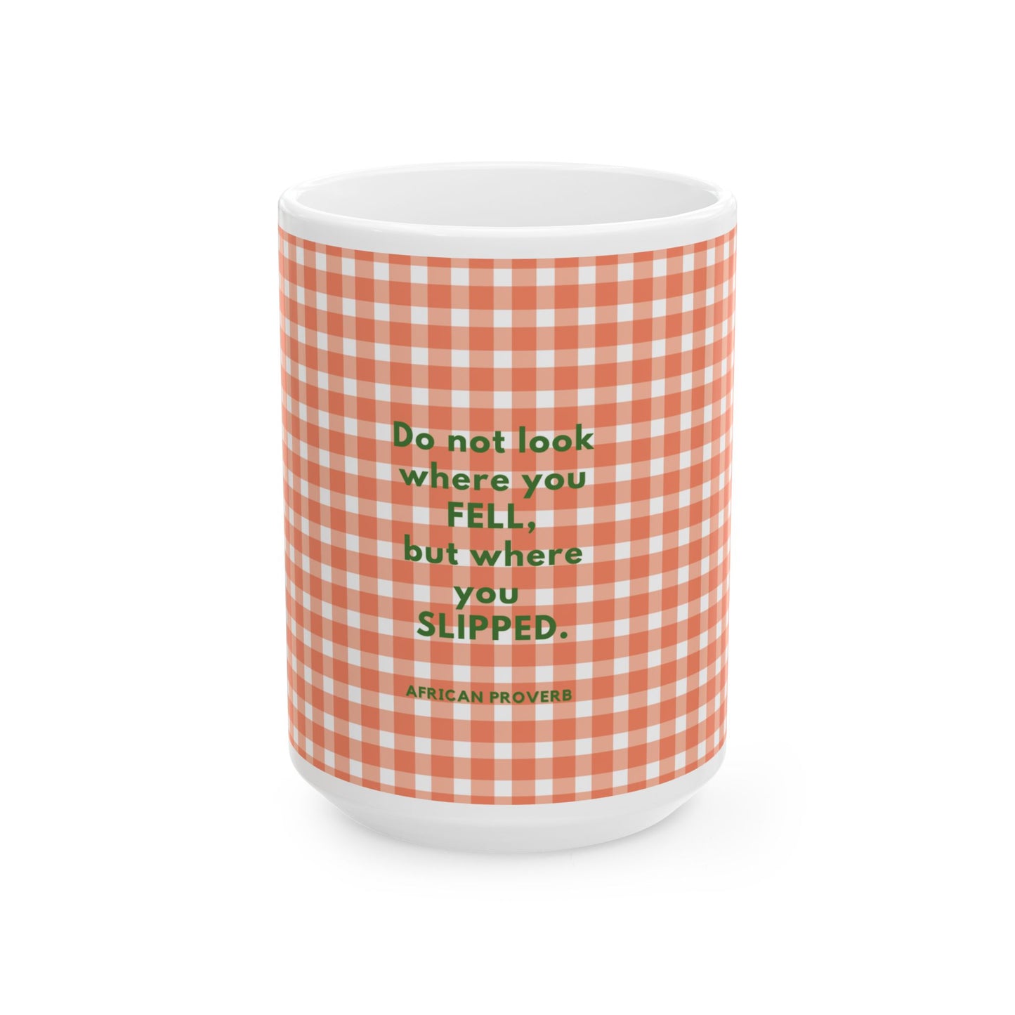 African Proverb Coffee Mug