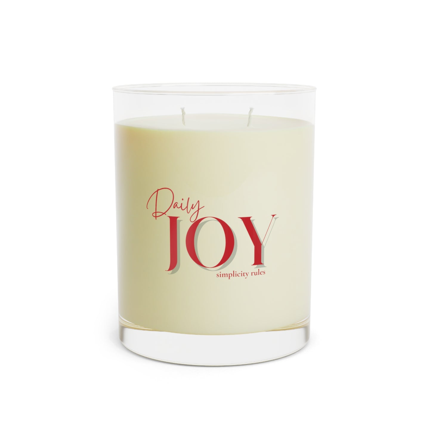 Aromatherapy Holiday Candle, Joy