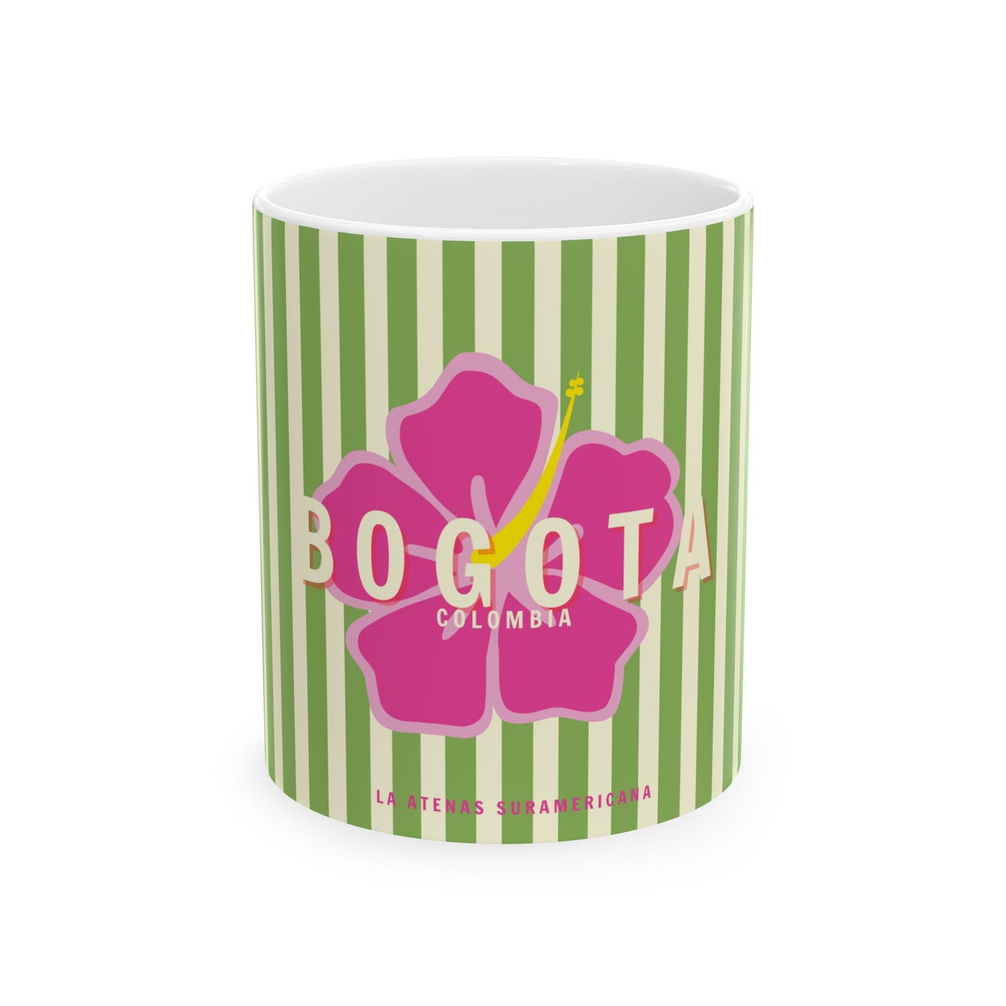 Bogota, Colombia Colorful Ceramic Mug