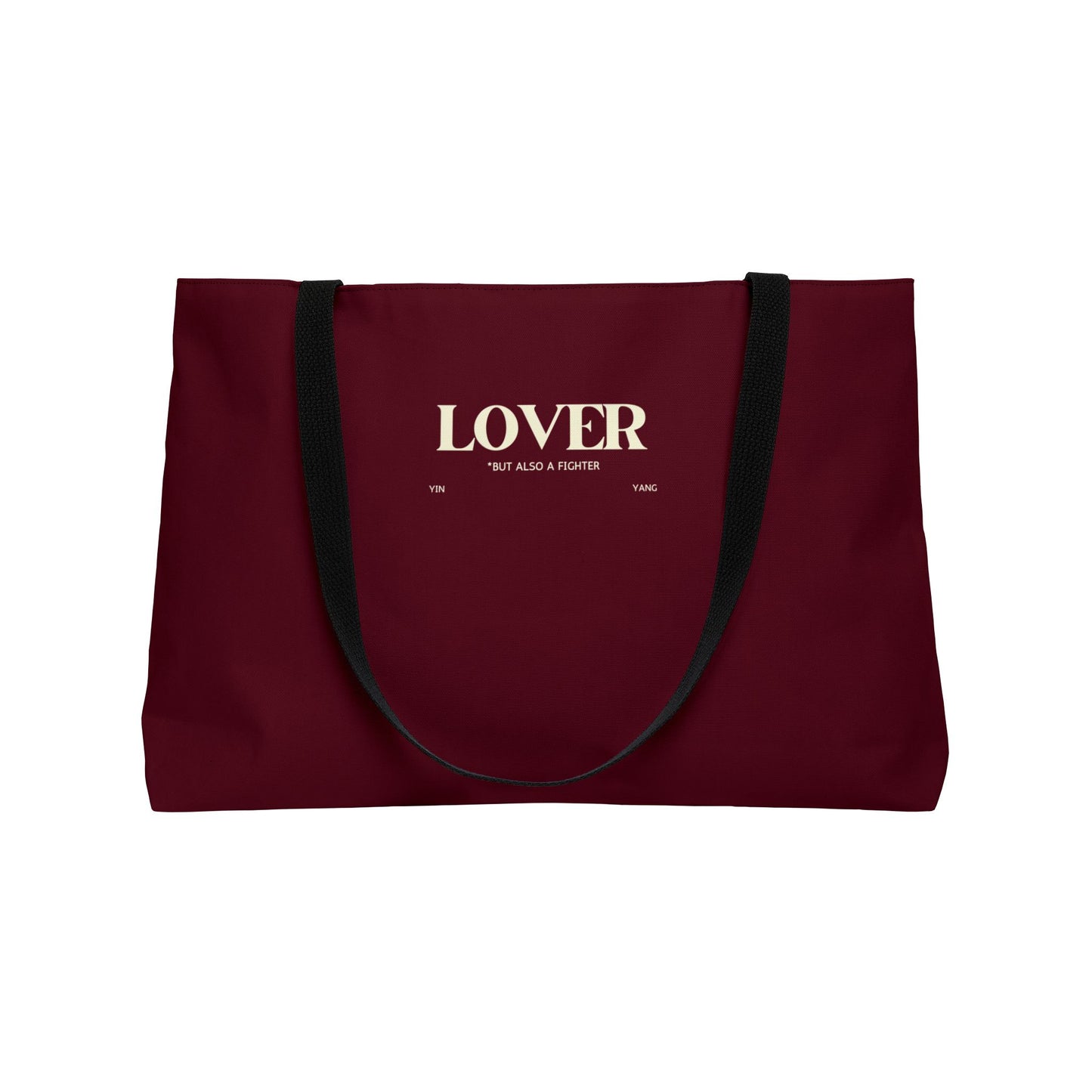 Cherry Cola Red Oversized Tote, LOVER