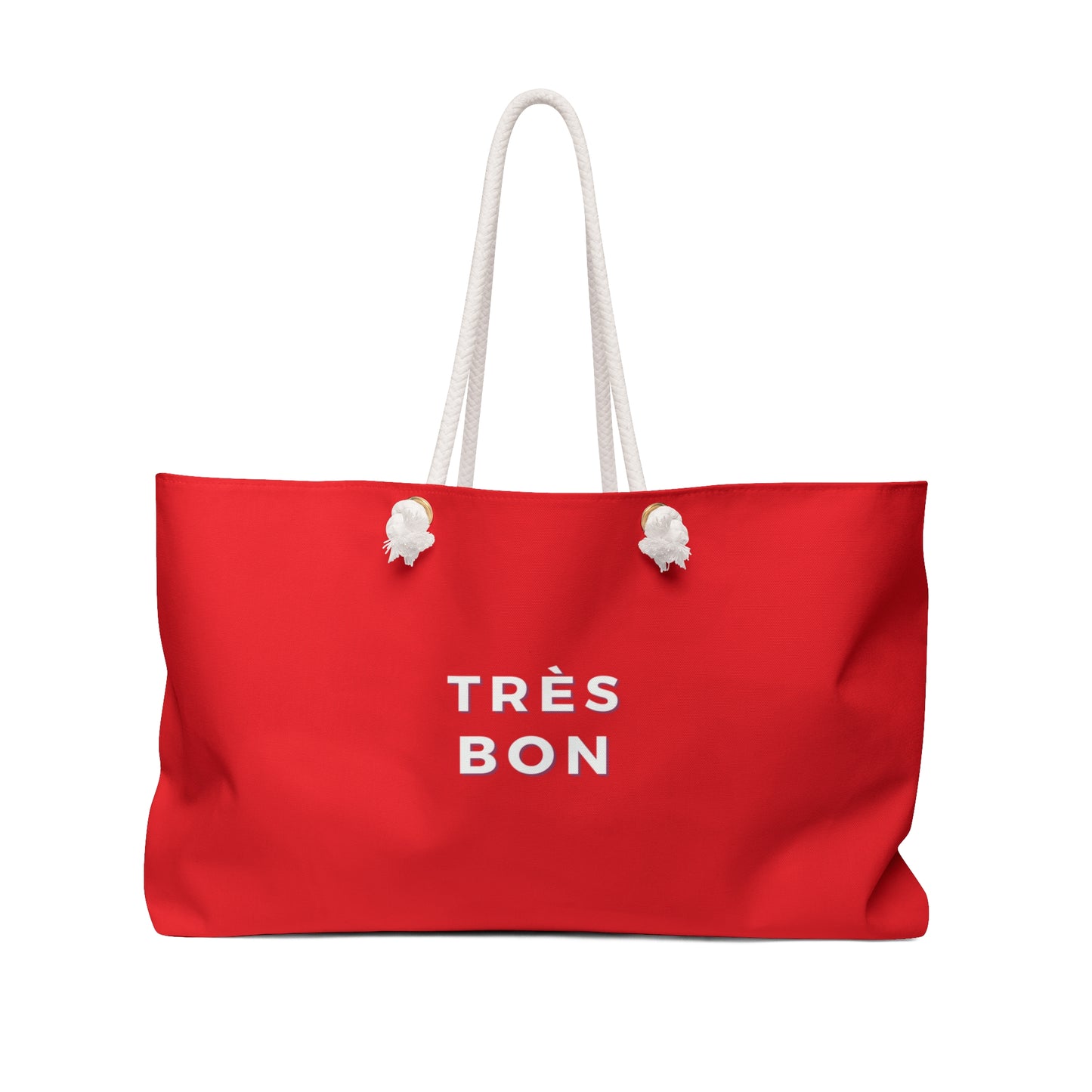 Chic Red Weekender Bag