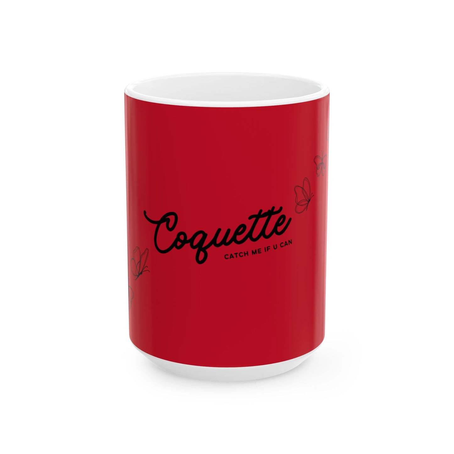 Coquette Coffee Mug, Red
