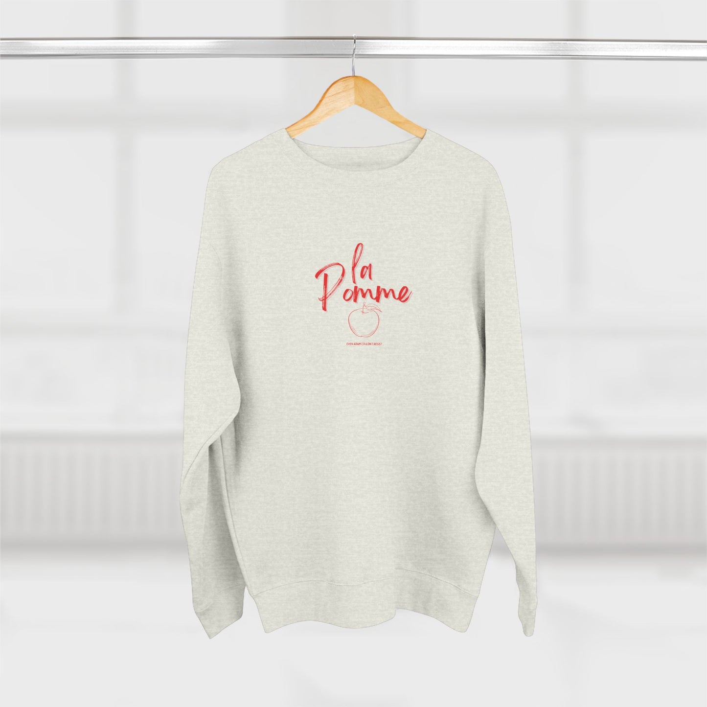 Cute APPLE Lover Sweatshirt, La Pomme