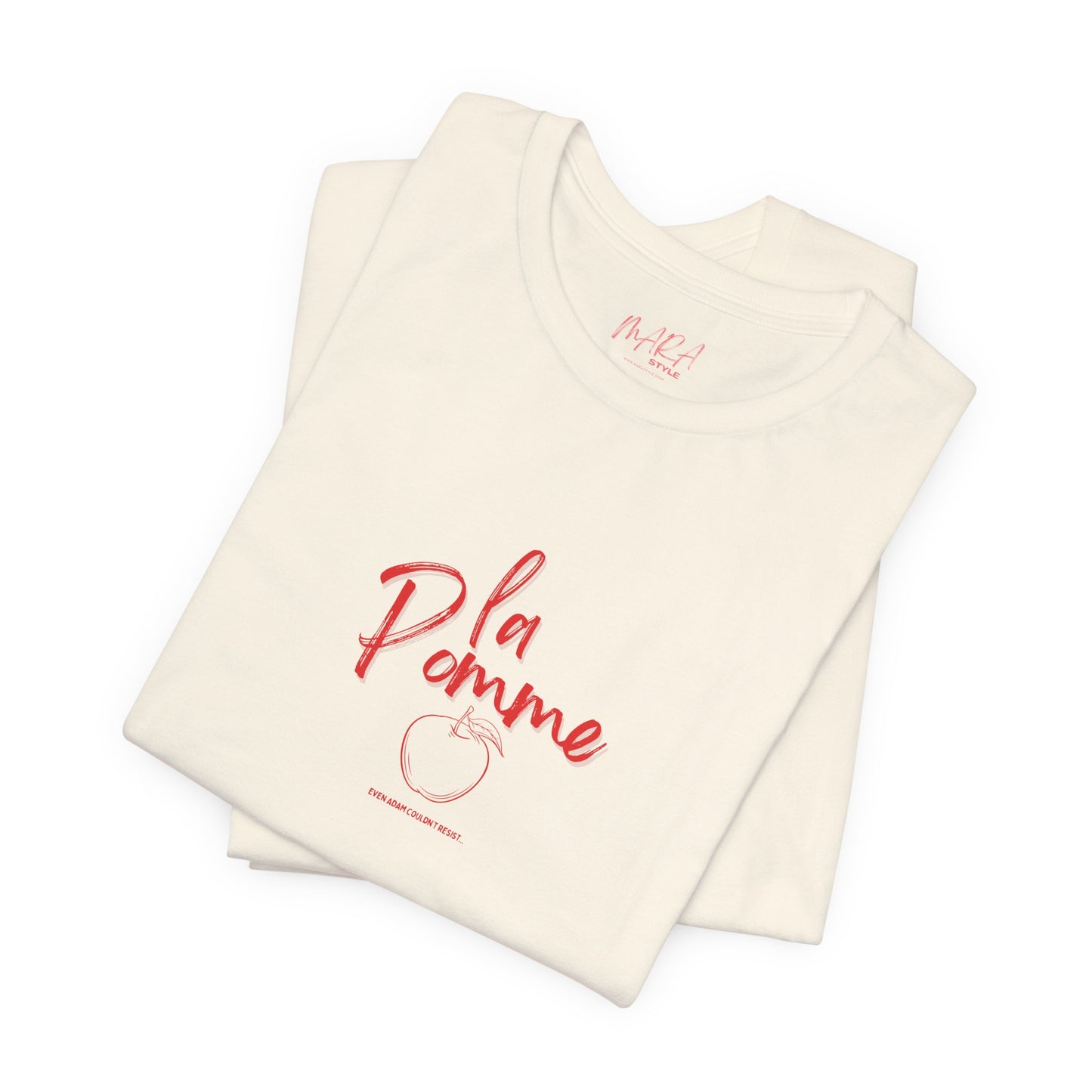 Cute APPLE Lover Tee, La Pomme
