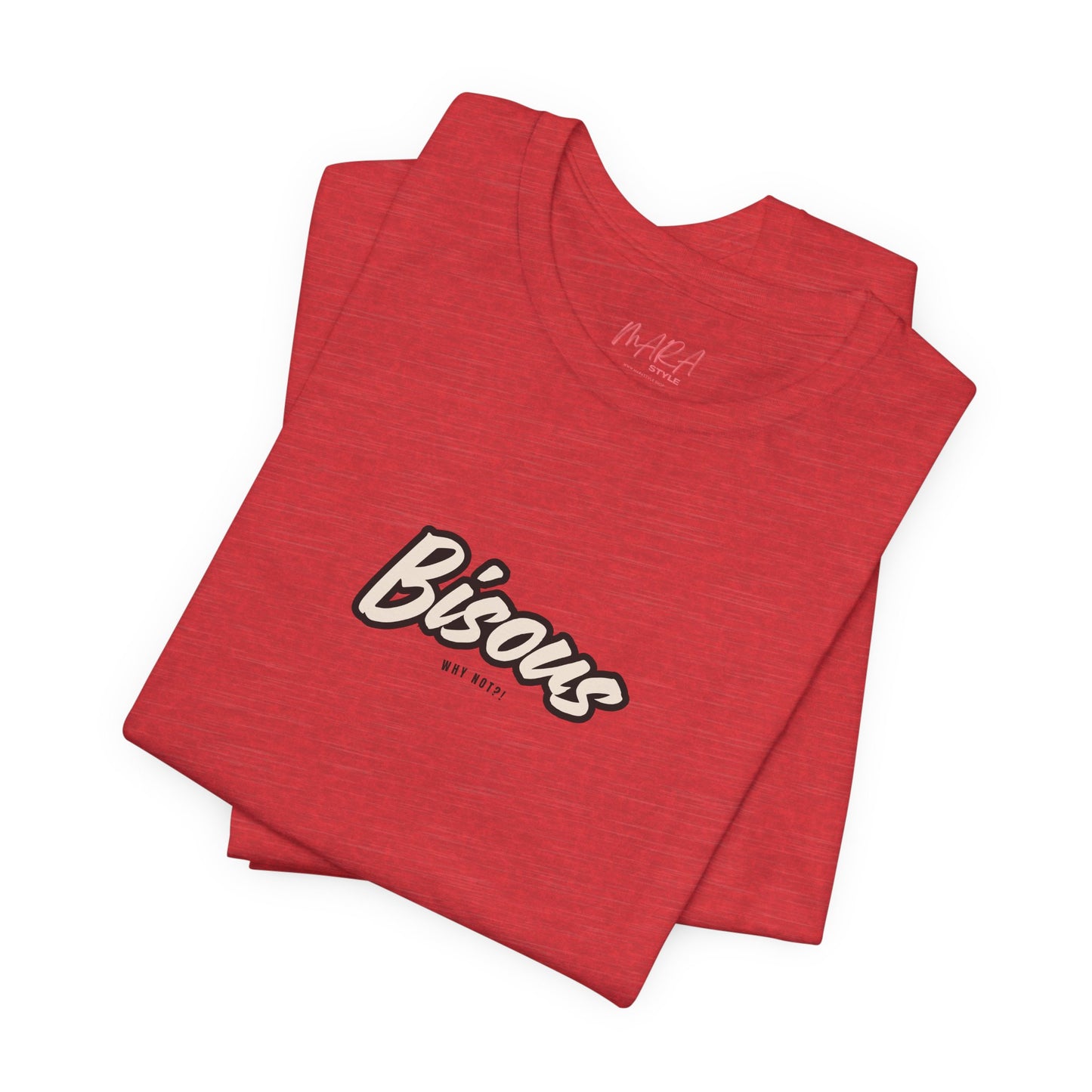 Cute Kisses Ladies Tee, RED