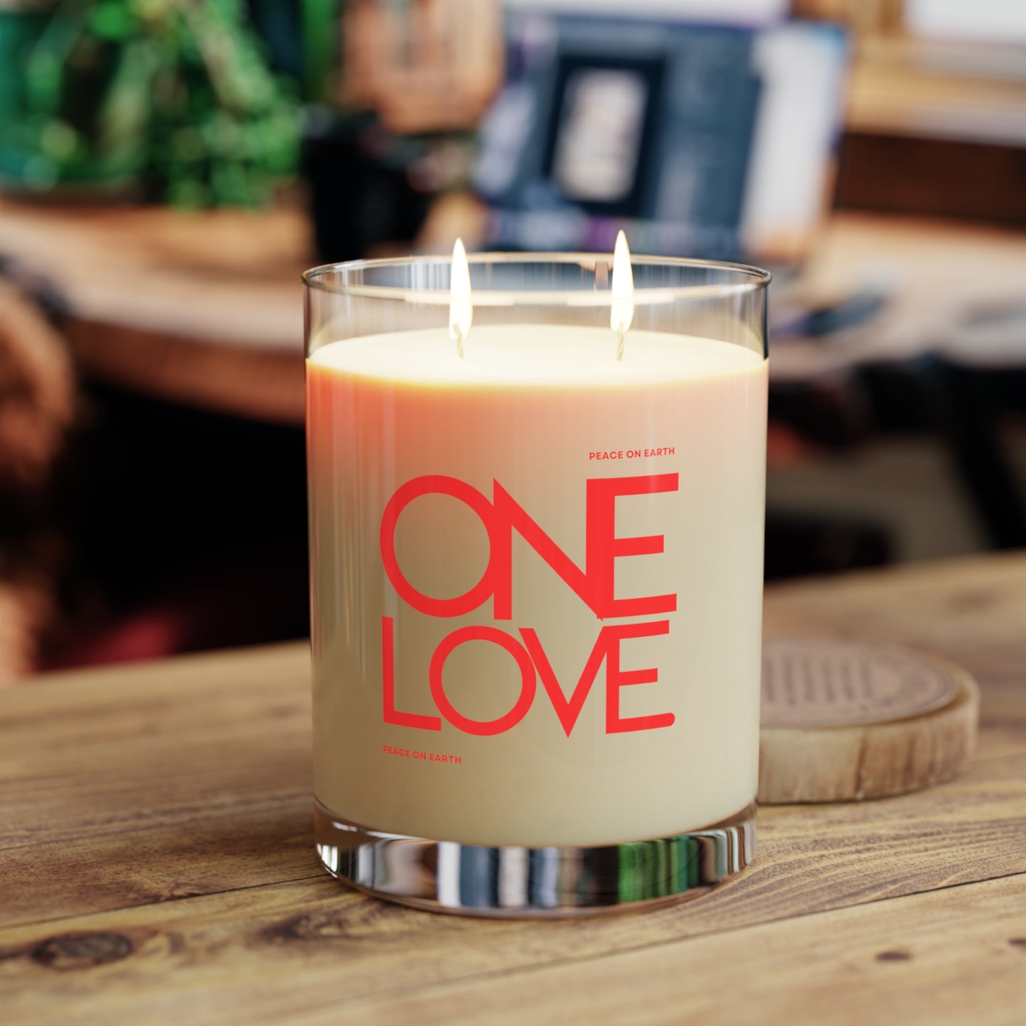 Holiday Scented Candle, One Love