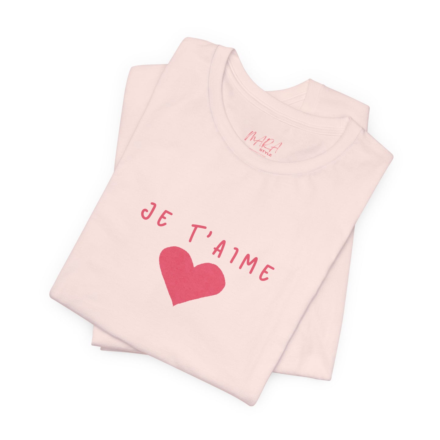 Je T'aime T-Shirt, Pink