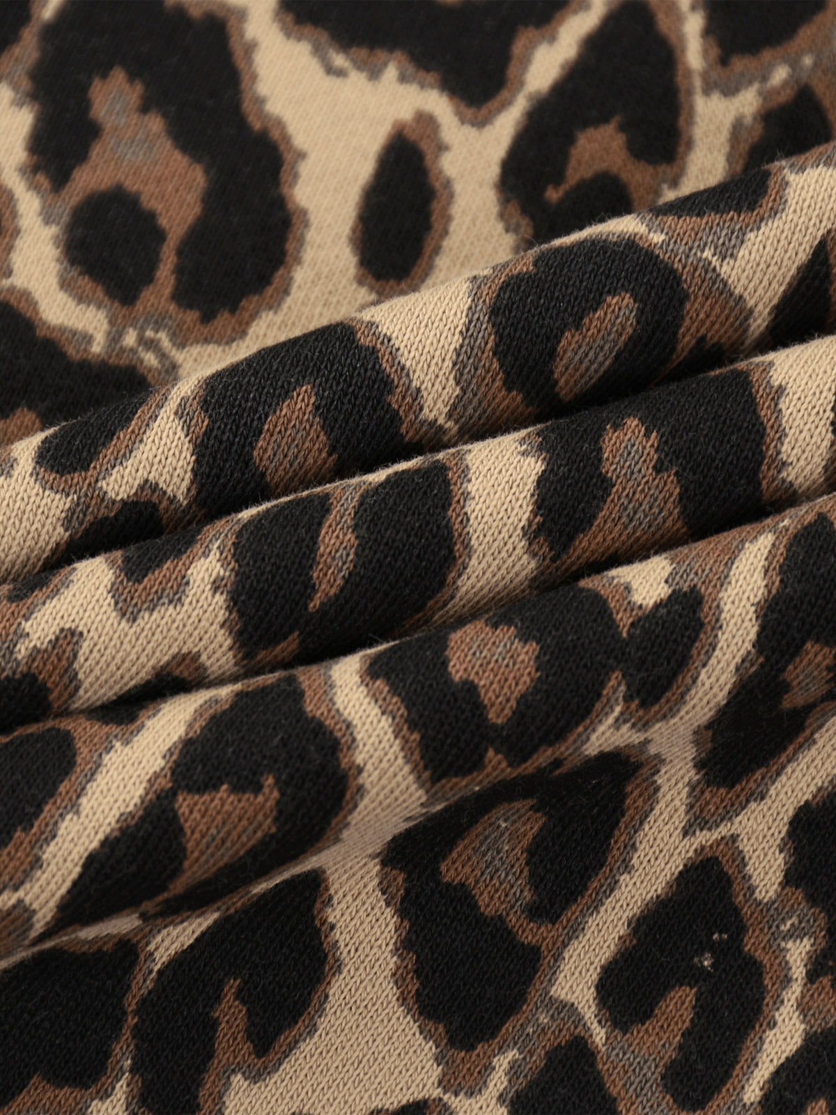 OUI OUI Leopard Street Style Hoodie Jacket