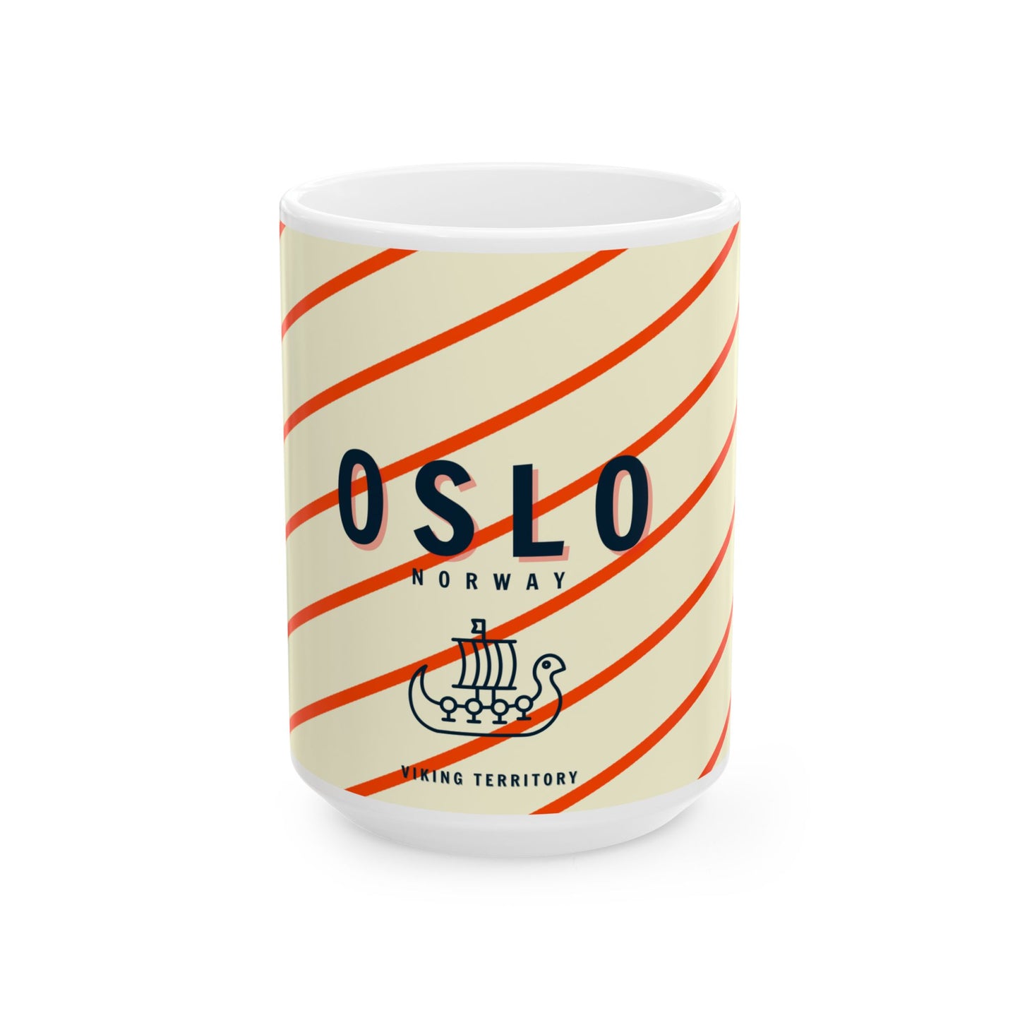 OSLO Norway Viking Mug