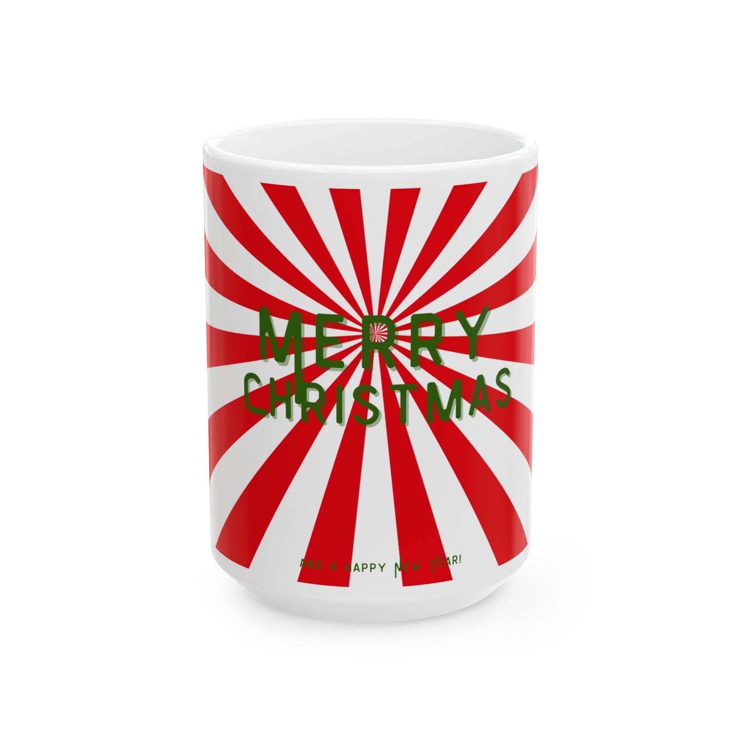 Peppermint Twist Christmas Mug
