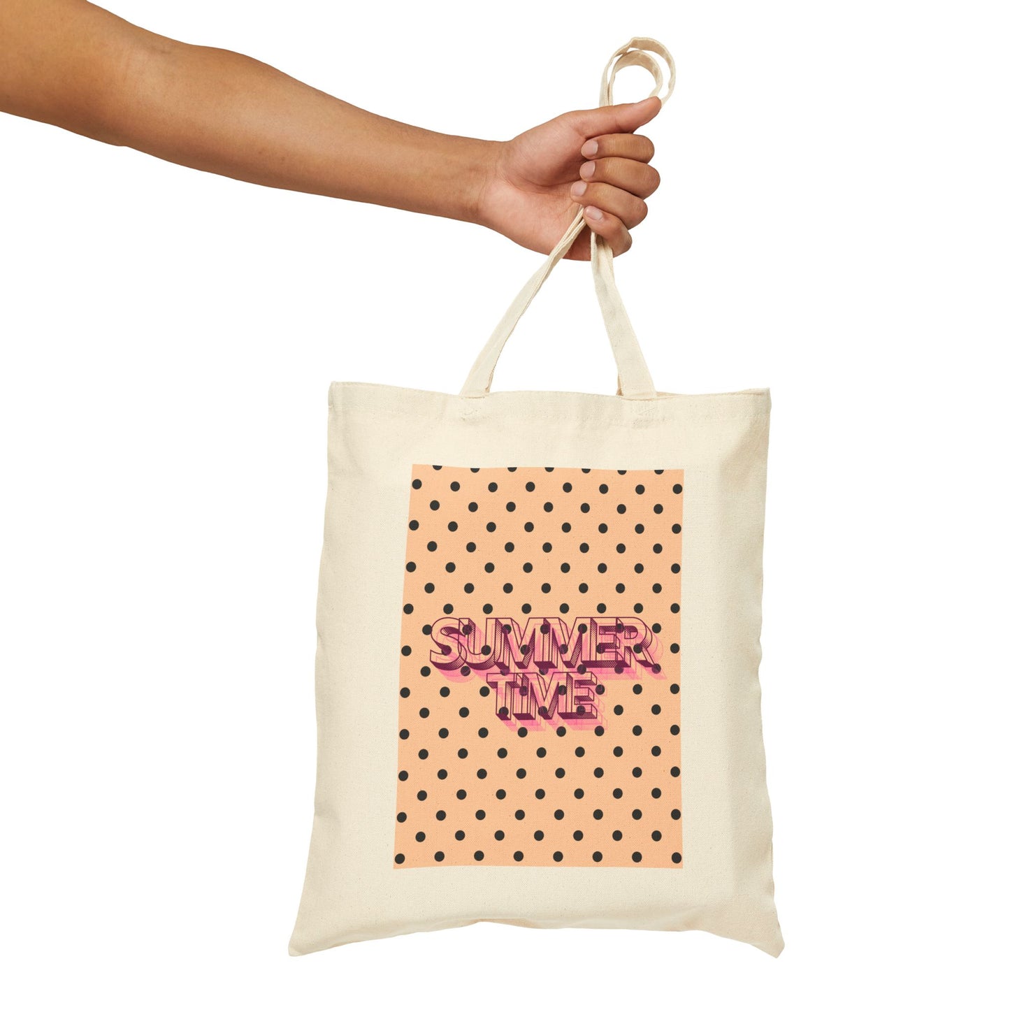 Polka Dot Beach Bag, SUMMER TIME