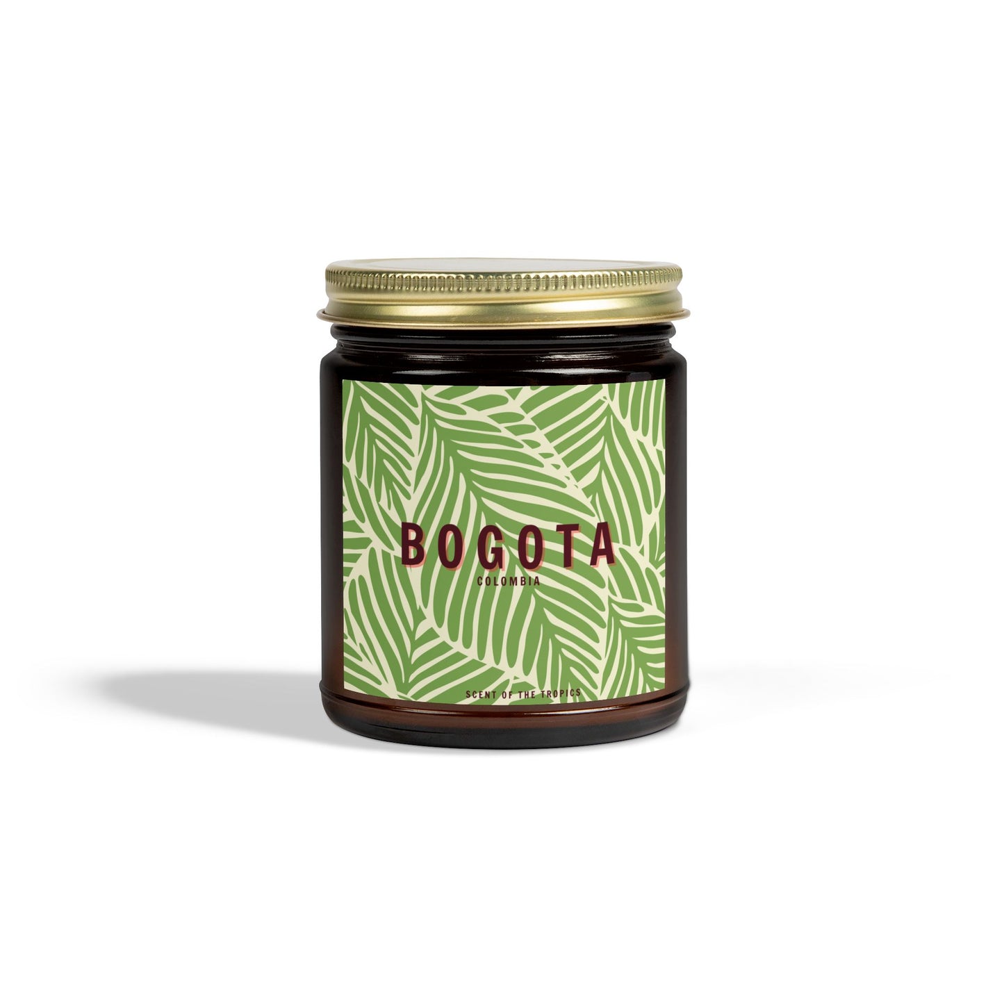 The Scent of the Tropics Candle honoring BOGOTA