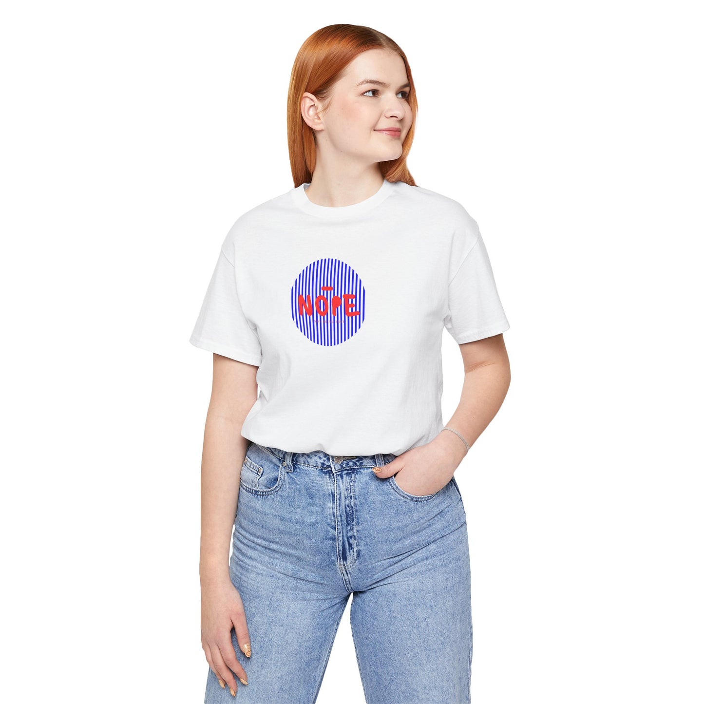 Trendy NOPE T-shirt, Ladies
