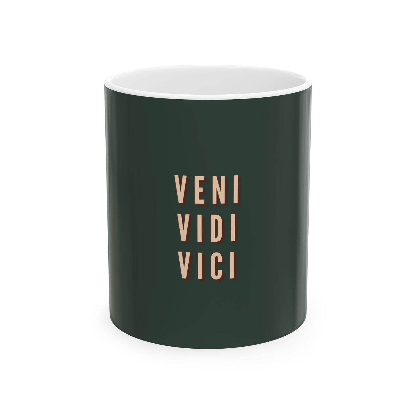 Veni Vidi Vici Ceramic Mug