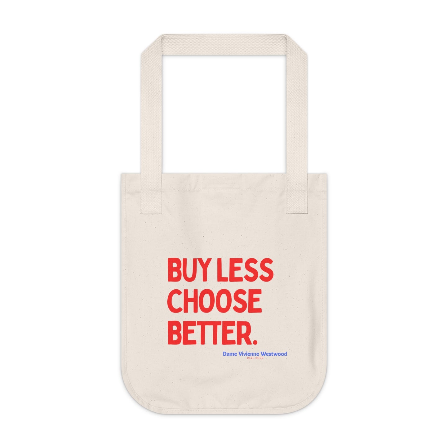 Vivienne Westwood Inspired Organic Canvas Tote Bag