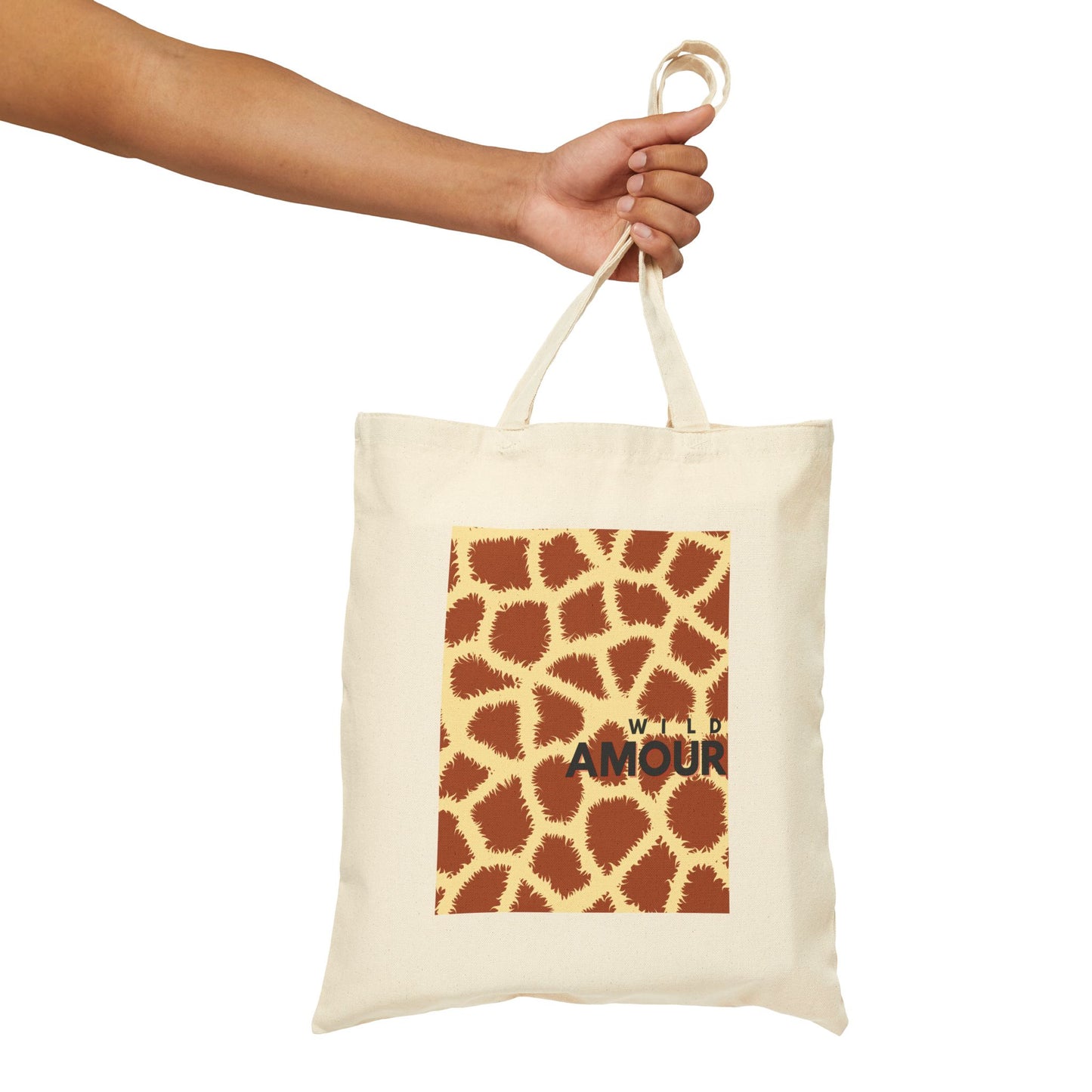 Wild Love Animal Print Tote Bag