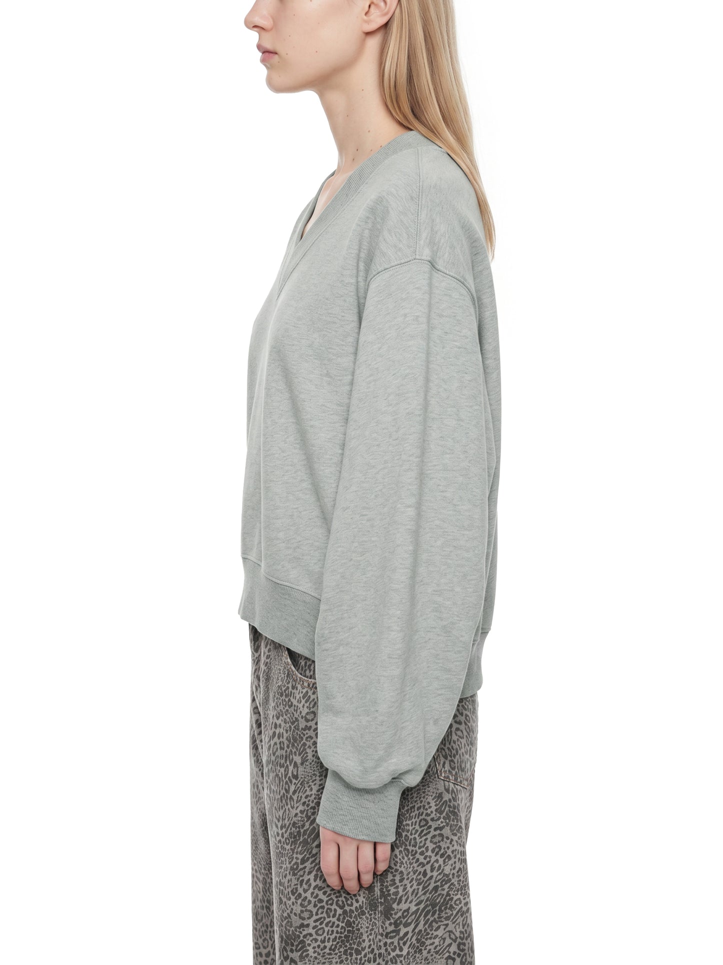 Women’s Crop CALIFORNIA V-Neck Sweatshirt