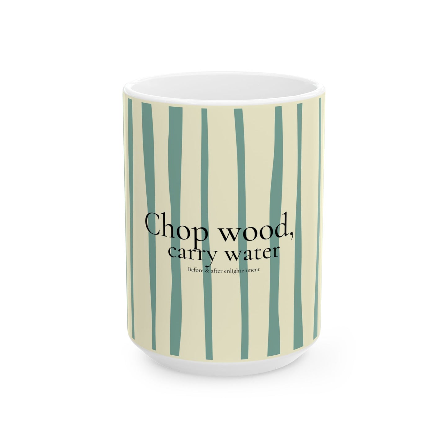 Zen Meditation Mug, Sage