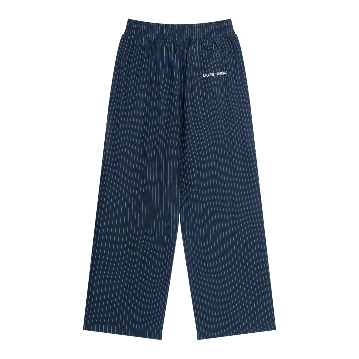Creative Director Unisex Striped Pleated Pants