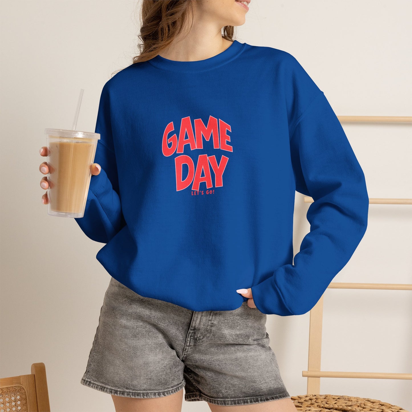 Ladies Game Day Crewneck Sweatshirt